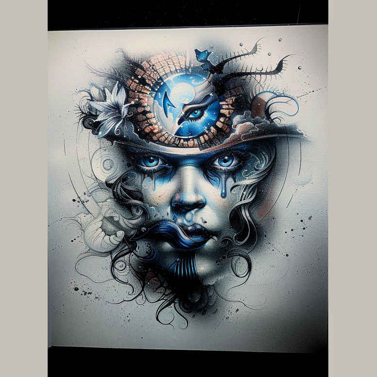 Inne mroczne - Free tattoo design ideas ai genereted - inkby.ai