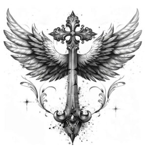 Krzyże - Free tattoo design ideas ai genereted - inkby.ai
