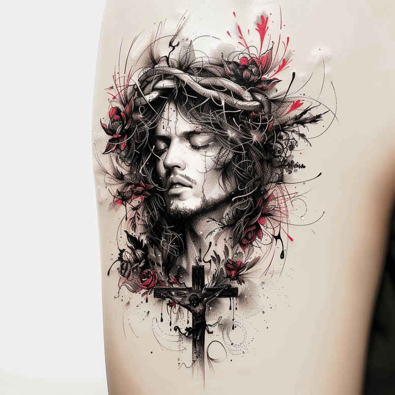 Krzyże - Free tattoo design ideas ai genereted - inkby.ai