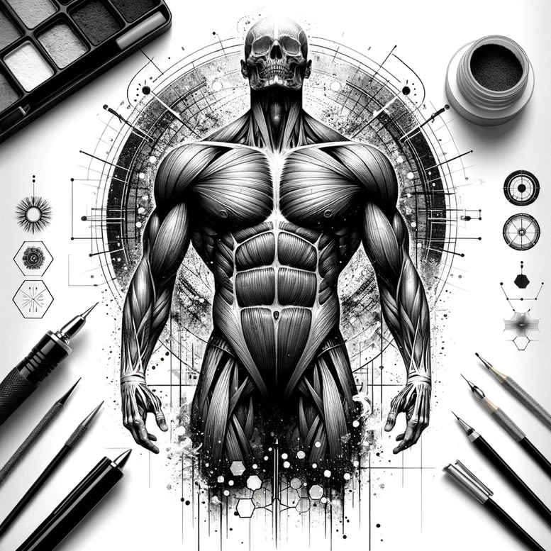 Postacie. - Free tattoo design ideas ai genereted - inkby.ai