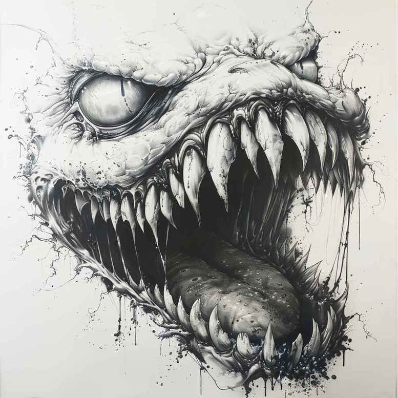 Inne mroczne - Free tattoo design ideas ai genereted - inkby.ai