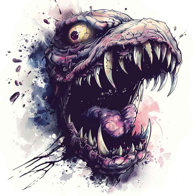 Inne mroczne - Free tattoo design ideas ai genereted - inkby.ai