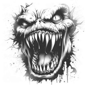 Inne mroczne - Free tattoo design ideas ai genereted - inkby.ai