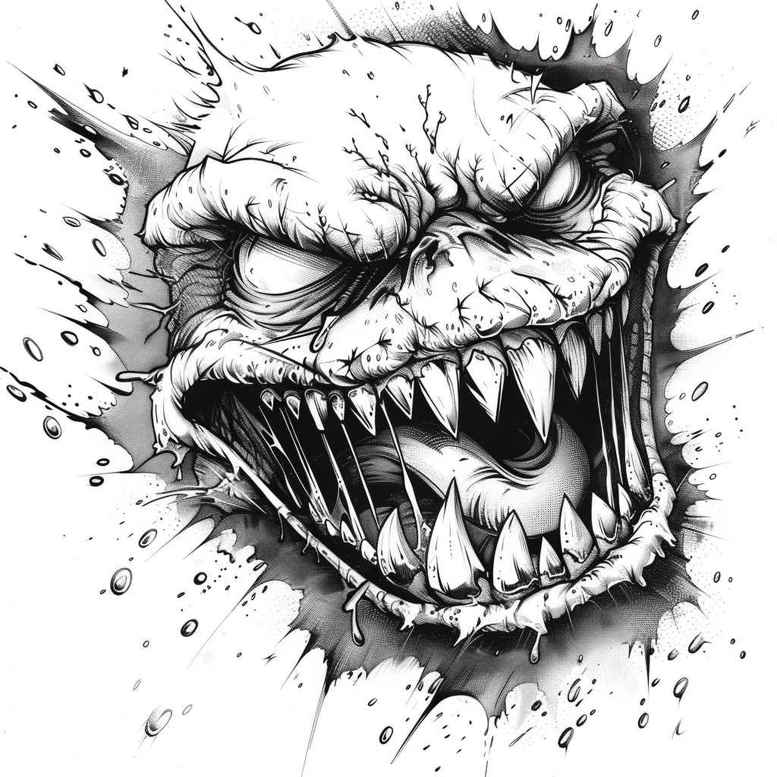 Inne mroczne - Free tattoo design ideas ai genereted - inkby.ai