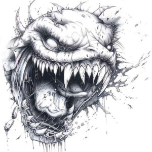 Inne mroczne - Free tattoo design ideas ai genereted - inkby.ai