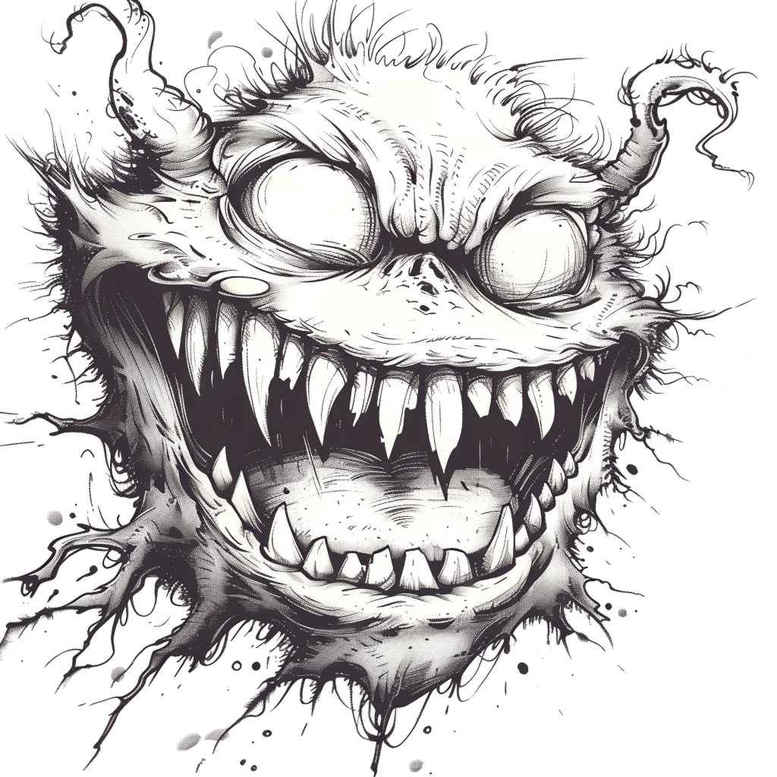 Inne mroczne - Free tattoo design ideas ai genereted - inkby.ai