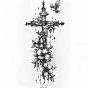 Krzyże - Free tattoo design ideas ai genereted - inkby.ai