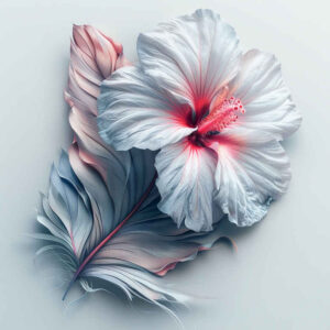 Delikatne kwiaty - Free tattoo design ideas ai genereted - inkby.ai