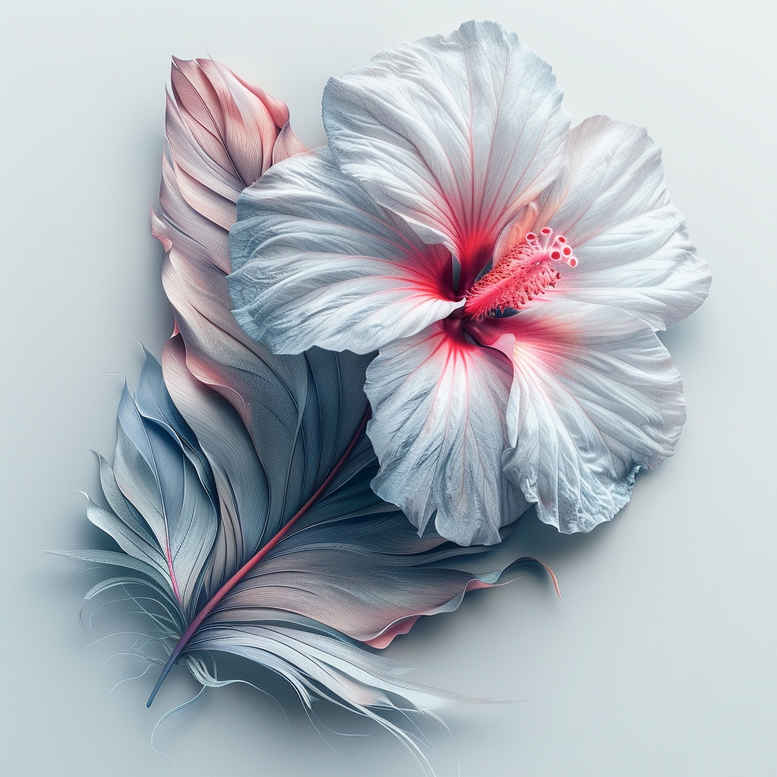 Delikatne kwiaty - Free tattoo design ideas ai genereted - inkby.ai