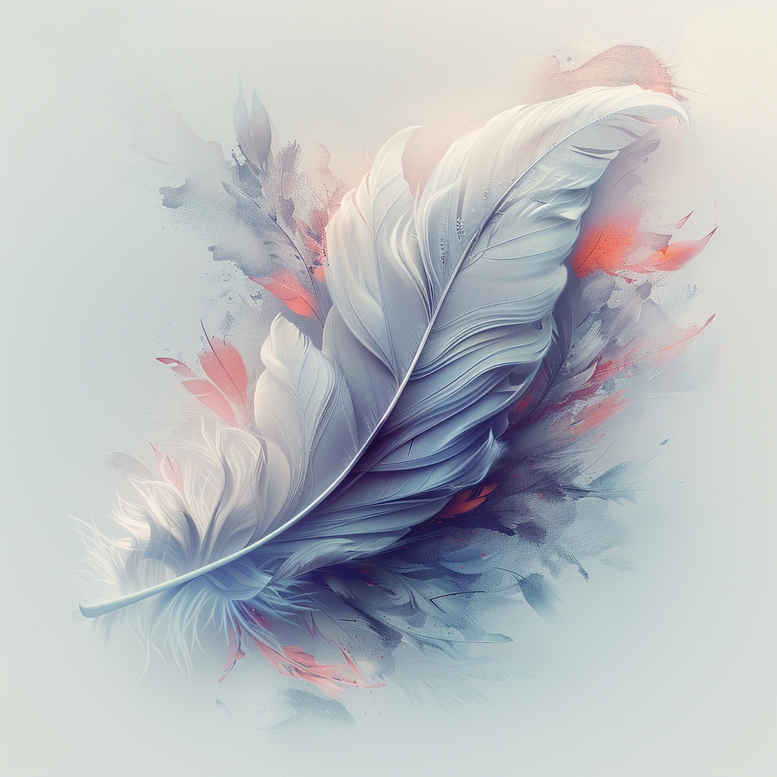 Piórka - Free tattoo design ideas ai genereted - inkby.ai