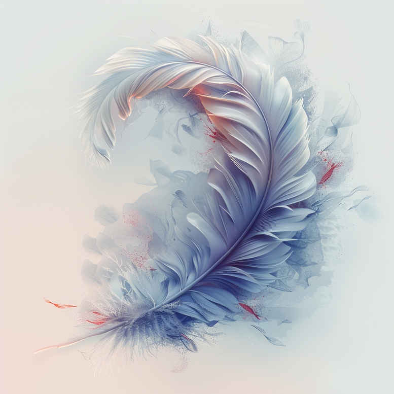 Piórka - Free tattoo design ideas ai genereted - inkby.ai