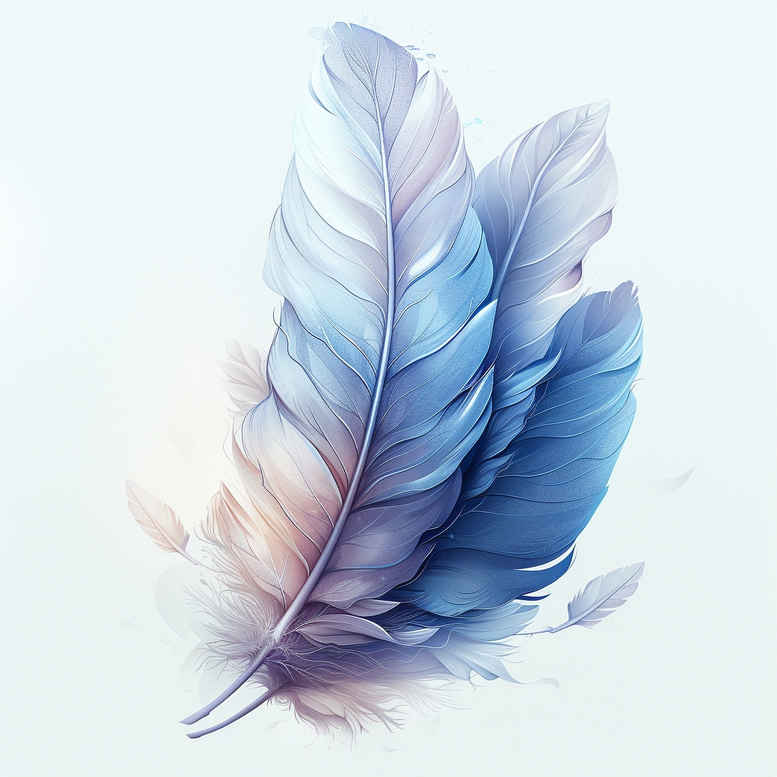 Piórka - Free tattoo design ideas ai genereted - inkby.ai