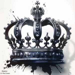 Korony i diamenty - Free tattoo design ideas ai genereted - inkby.ai