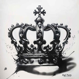 Korony i diamenty - Free tattoo design ideas ai genereted - inkby.ai