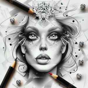 Surrealistyczne postacie - Free tattoo design ideas ai genereted - inkby.ai