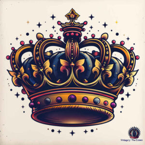 Korony i diamenty - Free tattoo design ideas ai genereted - inkby.ai