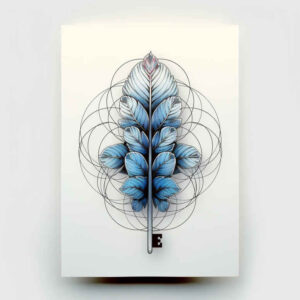 Piórka - Free tattoo design ideas ai genereted - inkby.ai