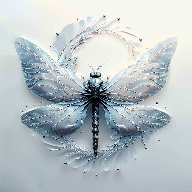 Motyle ćmy ważki - Free tattoo design ideas ai genereted - inkby.ai