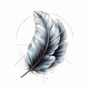 Piórka - Free tattoo design ideas ai genereted - inkby.ai
