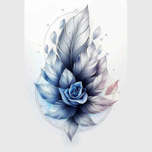 Piórka - Free tattoo design ideas ai genereted - inkby.ai