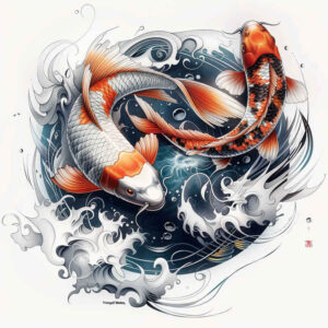 astrology-tattoo-single-color-surrealism-phantasm – tattoo design ideas free ai generated – Gallery: zodiac-signs-inkby-ai