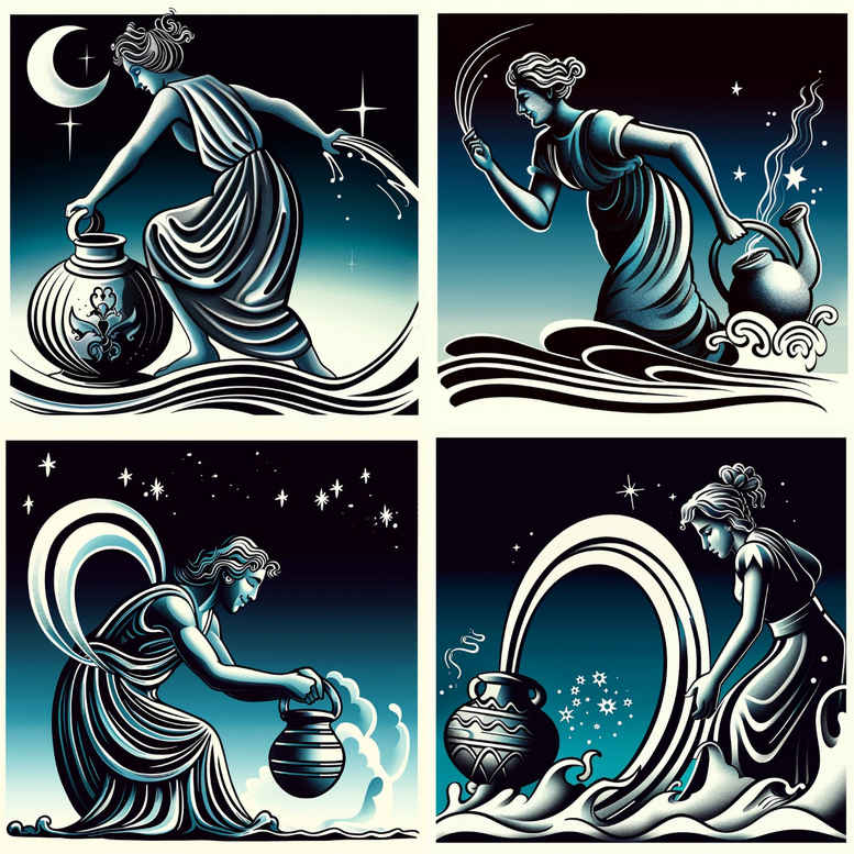 Znaki zodiaku - Free tattoo design ideas ai genereted - inkby.ai