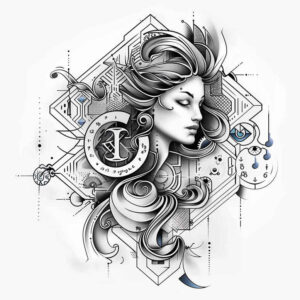Znaki zodiaku - Free tattoo design ideas ai genereted - inkby.ai