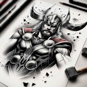 battle-and-bravery-tattoo-for-men-shadows-for-collarbone – tattoo design ideas free ai generated – Gallery: vikings-inkby-ai