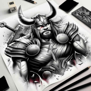 Wikingowie - Free tattoo design ideas ai genereted - inkby.ai