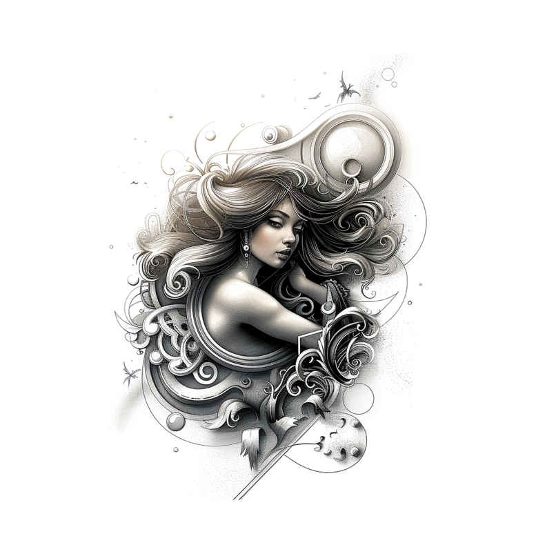 Znaki zodiaku - Free tattoo design ideas ai genereted - inkby.ai