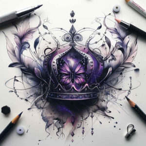 Motyle ćmy ważki - Free tattoo design ideas ai genereted - inkby.ai