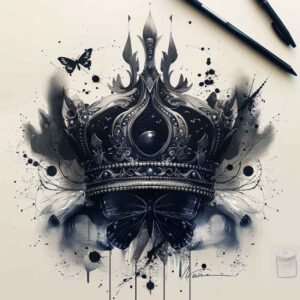 Motyle ćmy ważki - Free tattoo design ideas ai genereted - inkby.ai