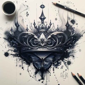 Motyle ćmy ważki - Free tattoo design ideas ai genereted - inkby.ai