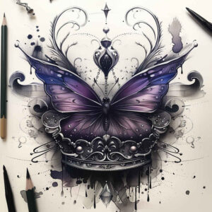 Motyle ćmy ważki - Free tattoo design ideas ai genereted - inkby.ai