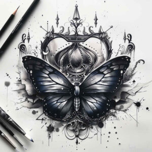 Motyle ćmy ważki - Free tattoo design ideas ai genereted - inkby.ai