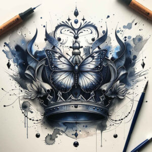 Motyle ćmy ważki - Free tattoo design ideas ai genereted - inkby.ai