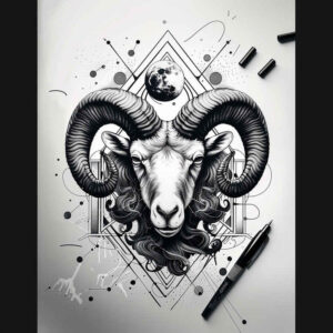 Znaki zodiaku - Free tattoo design ideas ai genereted - inkby.ai