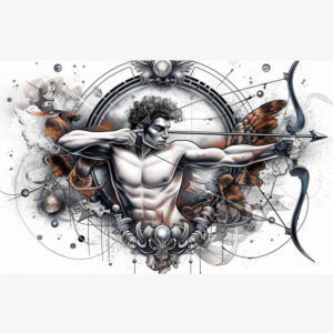 Znaki zodiaku - Free tattoo design ideas ai genereted - inkby.ai