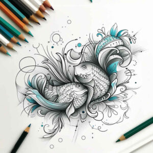 Znaki zodiaku - Free tattoo design ideas ai genereted - inkby.ai