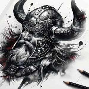Wikingowie - Free tattoo design ideas ai genereted - inkby.ai
