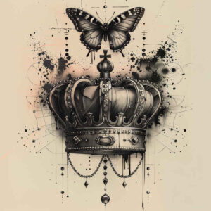 Motyle ćmy ważki - Free tattoo design ideas ai genereted - inkby.ai