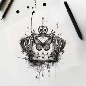 Motyle ćmy ważki - Free tattoo design ideas ai genereted - inkby.ai