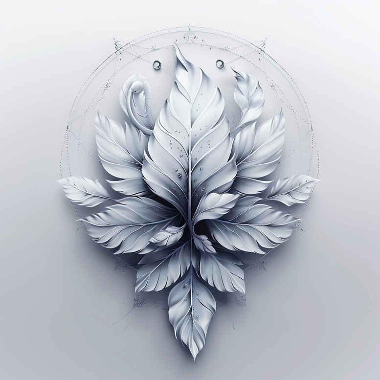 Piórka - Free tattoo design ideas ai genereted - inkby.ai