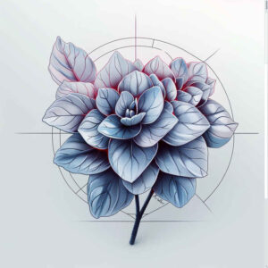 Delikatne kwiaty - Free tattoo design ideas ai genereted - inkby.ai