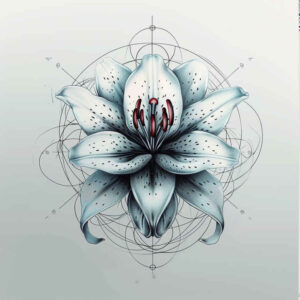 Delikatne kwiaty - Free tattoo design ideas ai genereted - inkby.ai