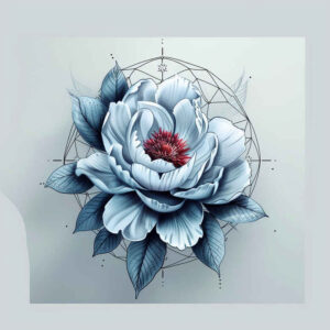 Delikatne kwiaty - Free tattoo design ideas ai genereted - inkby.ai