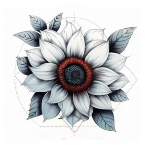 Delikatne kwiaty - Free tattoo design ideas ai genereted - inkby.ai