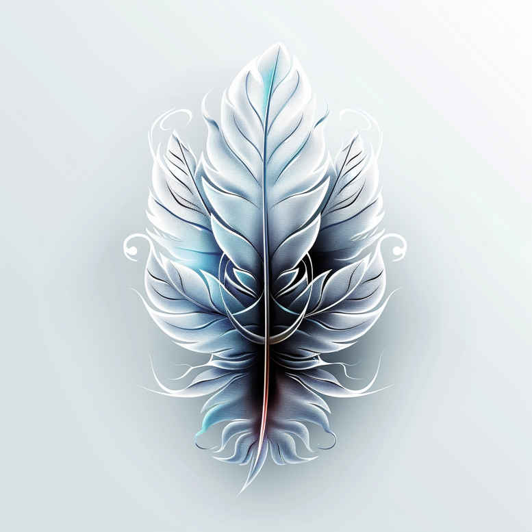 Piórka - Free tattoo design ideas ai genereted - inkby.ai