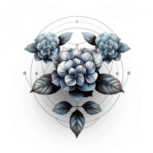 Delikatne kwiaty - Free tattoo design ideas ai genereted - inkby.ai