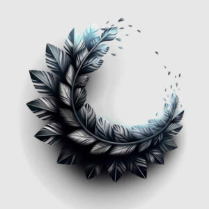 Piórka - Free tattoo design ideas ai genereted - inkby.ai
